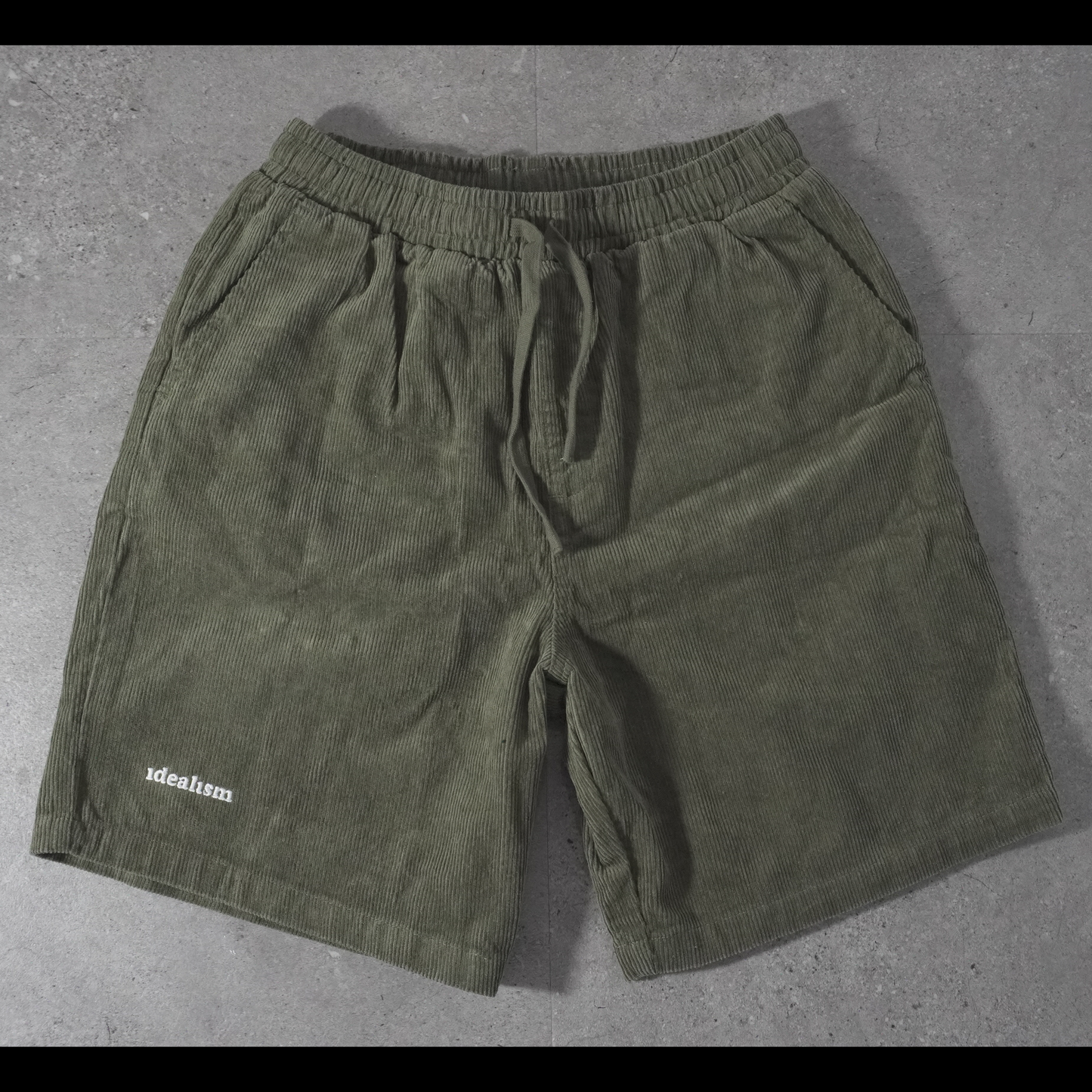 Cord shorts